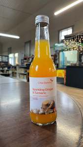 Juice Cordials Sodas: Chia Sisters Sparkling Ginger & Turmeric 275ml
