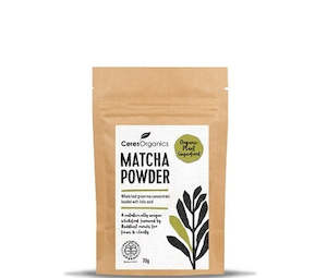 Functional Superfoods: Ceres Organic Matcha Powder 70g