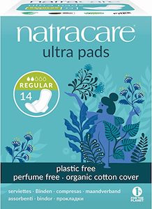 Natracare Ultra Pads With Wings Regular 14s