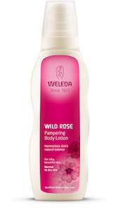 Soaps Moisturisers: Weleda Body Lotion Wild Rose 200ml