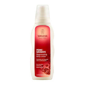 Soaps Moisturisers: Weleda Body Lotion Regenerating  Pomegranate 200ml