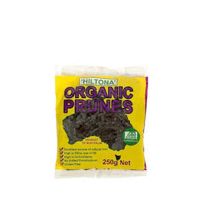 Hiltona Organic Prunes 250g