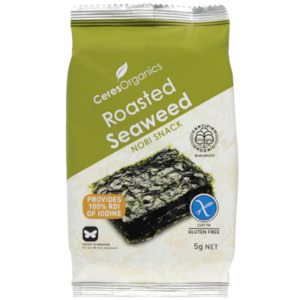 Ceres Organics Original Seaweed Snack 6x 5g Packs