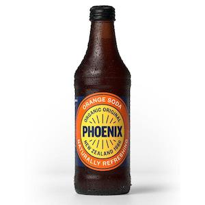 Juice Cordials Sodas: Phoenix Organic Orange Soda 330ml