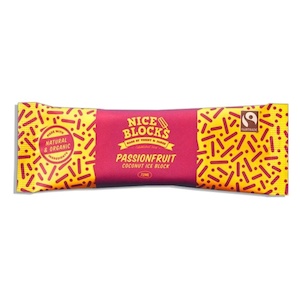 Nice Blocks Passionfruit w Creamy Coconut Ice Block