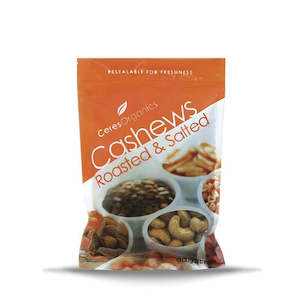 Best Selling: Ceres Cashews Roasted & Salted 100g