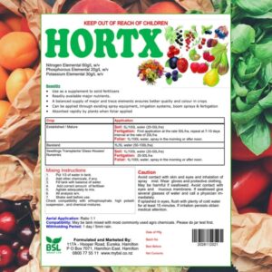 Products: Hortx liquid fertiliser