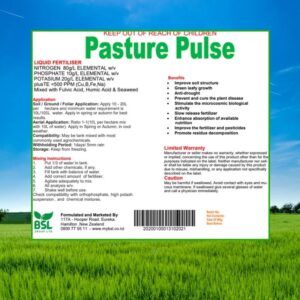 Pasture Pulse liquid fertiliser