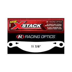 Racing Optics 10230C – 2 mil Laminated Tearoffs XStack™ 10 (Clear)