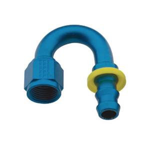 Fragola Push-Lite Race Hose Ends 180°