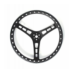 JOES Dished Steering Wheel – Black