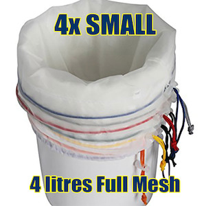 Products: Small 4 bag Full Mesh Bubble Bags
