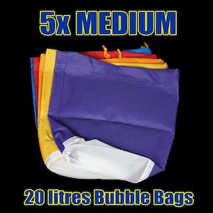 Products: Medium 5 bag Bubble Bag Kit