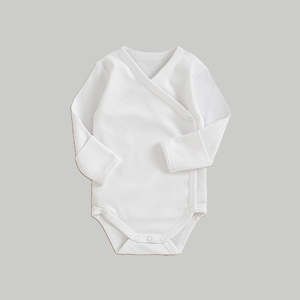 Frontpage: Long Sleeve Kimono - White