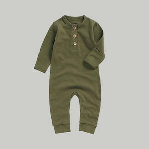 Playsuits: Bodysuit - Green