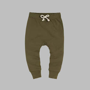 Drawstring Pants: Drawstring Pants - Khaki