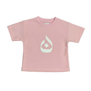 New: Boxy Drop Shoulder Tee - Pink