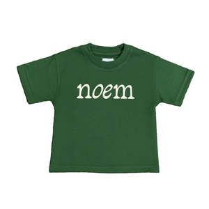 New: Boxy Drop Shoulder Tee - Forest