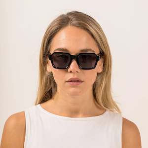 Sunglasses: Leroy - Black/Smokey Grey