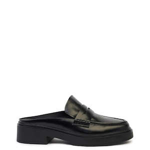 Maya Mule - Black Hi-Shine (36)