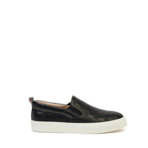 Kathryn Wilson: York Loafer - Black Check Calf