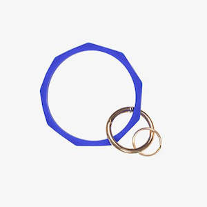 Wristlet Keychain - Cobalt