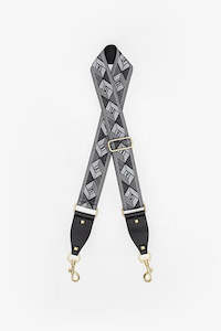 Bag Strap - Abstract Grey
