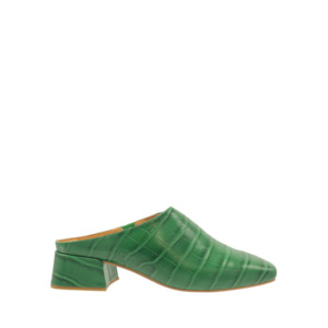 Loafer: Ricole - Green Croc