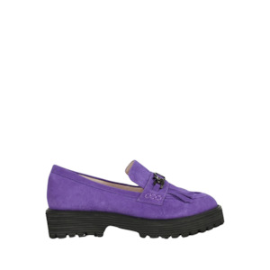 Loafer: Hugo - Purple Suede