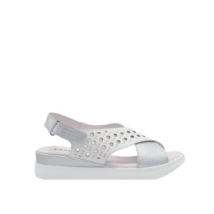 Footware On Sale: Mooli - White/Silver (36,37)