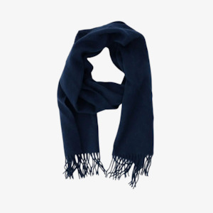 New Arrivals: Lucie Wool Scarf - Navy