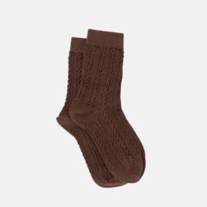 Alpine Socks - Chocolate