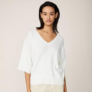 Eslina Rachelle 2/4 Pullover - Egret