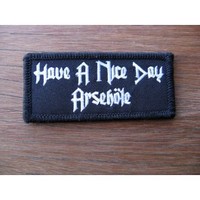 Products: Have A Nice Day Embroidered Patch