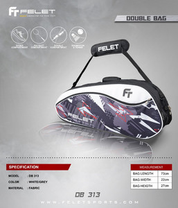 Products: Felet 2 Compartment Racket Bag Buddy Sports