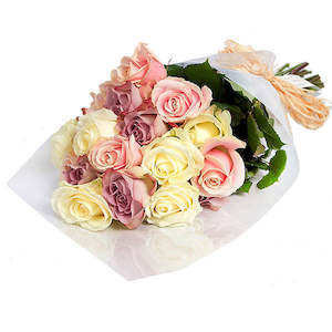 Pink: Pastel Rose bouquet