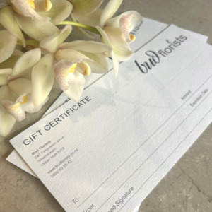 All Flowers: Bud Florist Gift Voucher