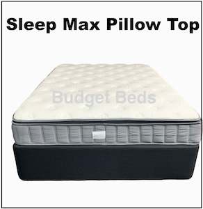 Mattress Double: Sleep Max Pillow Top Mattress - Double