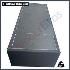 Long Single: Storage Bed Base (Hinges) - Premium Quality NZ Made (Long Single)