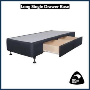 Long Single: Drawer Bed Base Size - Long Single (NZ MADE)(Standard Drawer)