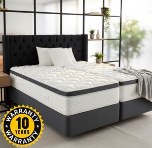 King Single Bed: CozyCloud NZ Made Premium Mattress & Base