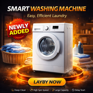 Vogue Active Front Load Washing Machine 6Kg White Budget