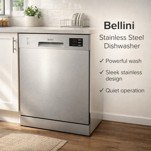 Products: Bellini 60cm Stainless Steel Dishwasher Budget