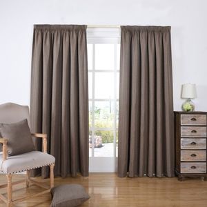 Thermal Curtains: Franklin Tiger Eye - Thermal Selflined Curtains
