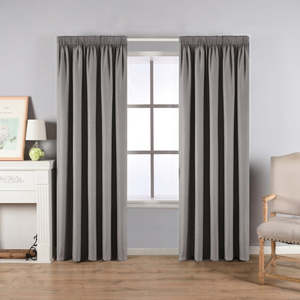 Thermal Curtains: Franklin Ash - Thermal Selflined Curtains