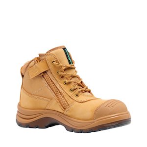 Footwear: King Gee Tradie Women's Zip/Lace Steel Cap Work Boots (K26491)