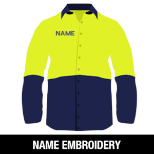 Embroidery: Personal Name Embroidery