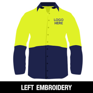 Embroidery: Left Chest Embroidery