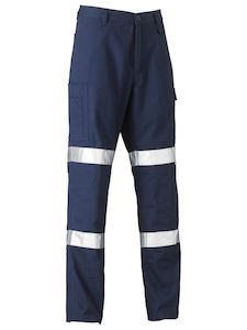 Hi Vis Pants: Bisley Taped Biomotion Cool Lightweight Utility Pants (BP6999T)