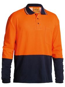 Hi Vis Polos: Bisley Hi Vis Polo Shirt-(BK6234)